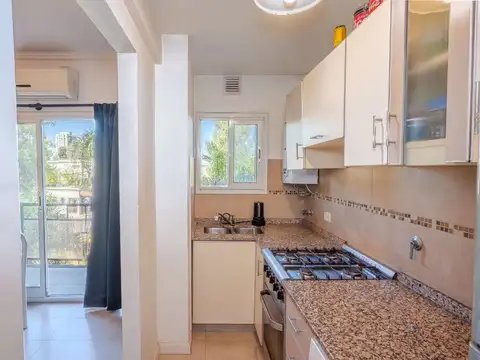 Departamento 2 ambientes con 1 baño