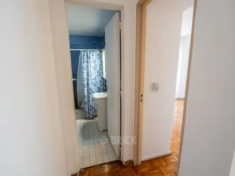 Departamento 2 ambientes con 1 baño