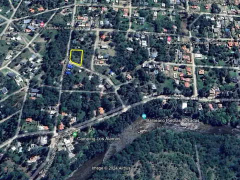 Lote a la venta a 3 cuadras del río. B°  Santa Rosa del Río. Calamuchita (Cod.2149)