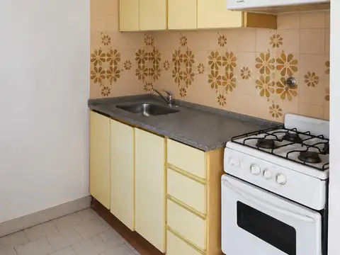 Departamento Monoambiente con 1 baño