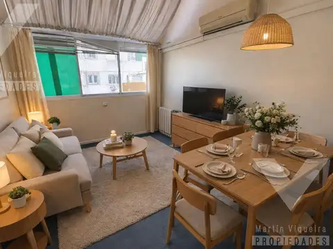 Dúplex de dos ambientes apto profesional en Uruguay y Corrientes.