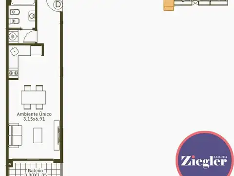 Departamento en venta en Morón
