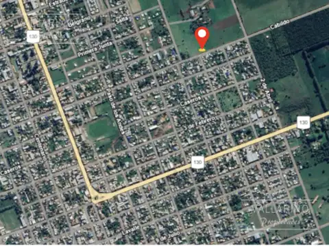 Terreno en Venta 21,74  mts Fondo