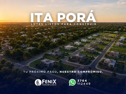 LOTEO ITA PORÁ  - ZAPIOLA Y RUTA 12.