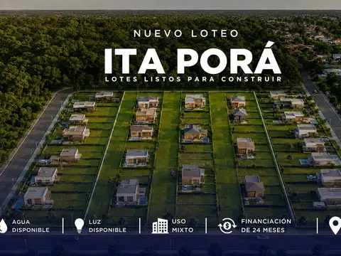 TF879 - NUEVO LOTEO ITA PORÁ  - CALLES MONTECARLO Y C. 103