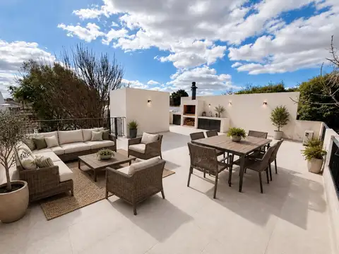 PH 3 ambientes con terraza y parrilla propia en venta en Martinez