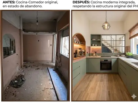 Depto Tipo Casa en Venta de 3 ambientes