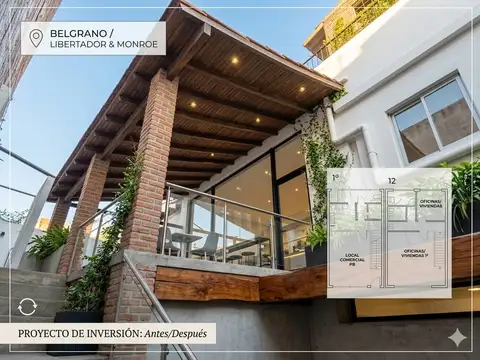 Depto Tipo Casa en Venta en Belgrano, USD 197.000