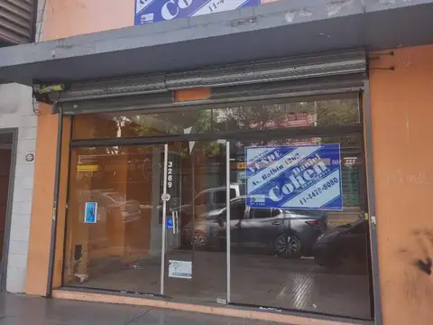 EXELENTE LOCAL SOBRE CABILDO 250M2 CUB Y 170 M2 DESCUB