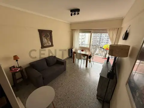 Departamento 2 Ambientes c/Balcón al Frente, Zona Plaza Colón, Mar del Plata
