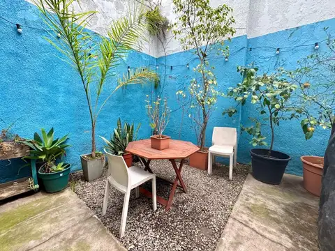 Alquiler Chacarita Monoambiente con patio 