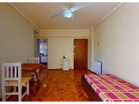 Departamento 2 ambientes con 1 baño