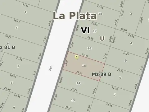 Calle 480 entre 25 y 26