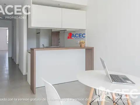 Departamento 2 ambientes con 1 baño