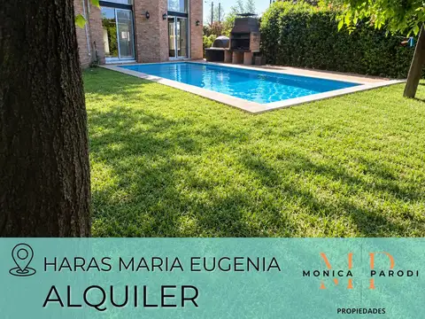 ALQUILER DE CASA DE 4 AMBIENTES EN HARAS MARÍA EUGENIA, MORENO