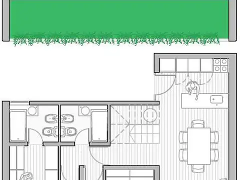 Departamento en Venta de 2 dormitorios