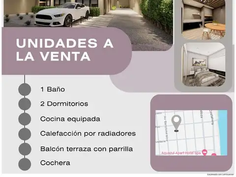 Departamento en Venta en Costa Azul, USD 78.000