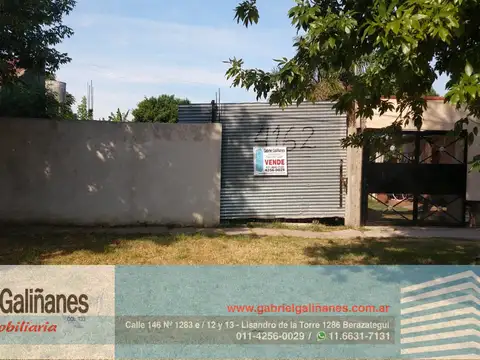 VENDE EXCELENTE LOTE 360 M2 -Berazategui- RANELAGH