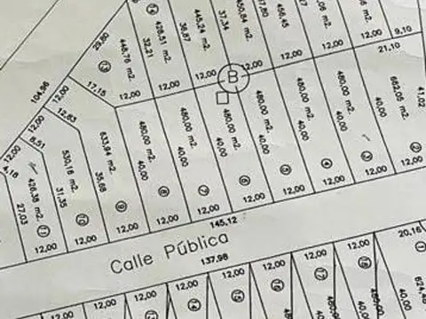 Terreno en Venta de 428,0 m2