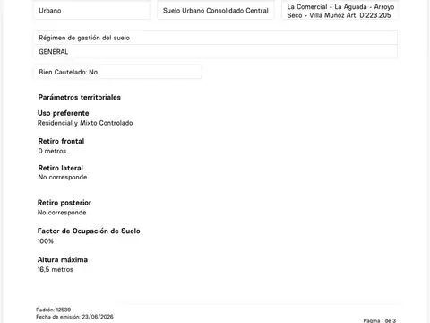 VENTA DEPOSITO GALPON/ EXPLANADA LA COMERCIAL
