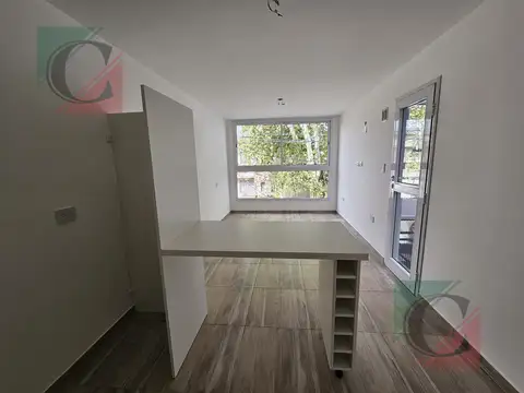 Departamento Monoambiente con 1 baño