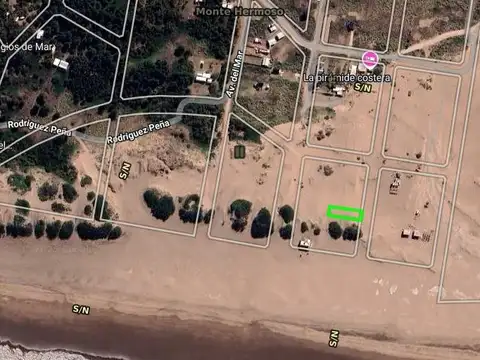 Terreno en Venta en Monte Hermoso, USD 35.000