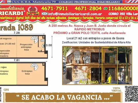 SE ACABO LA VAGANCIA