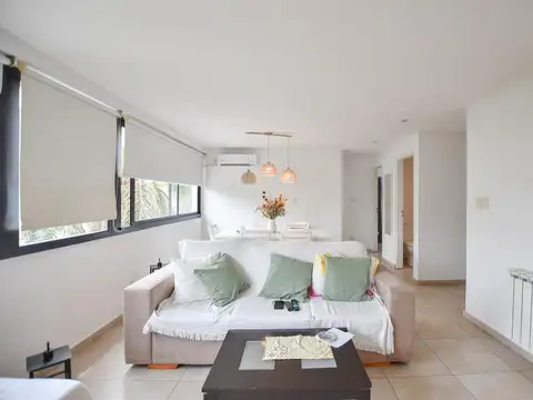 Departamento 2 ambientes con 2 baños