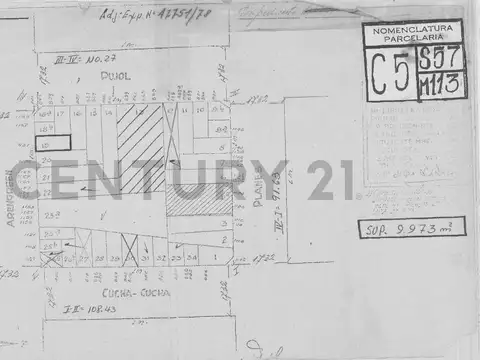 Terreno en Venta 28,78  mts Fondo