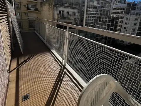 Semipiso 3 ambientes con balcon en alquiler temporal en Palermo