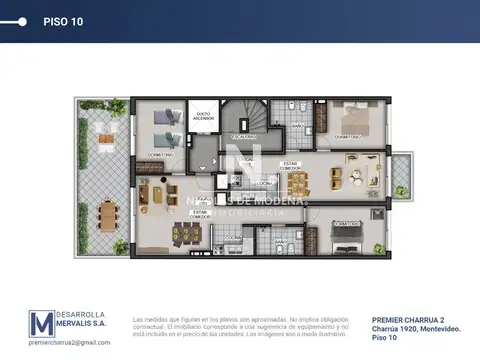 Departamento Monoambiente con 1 baño