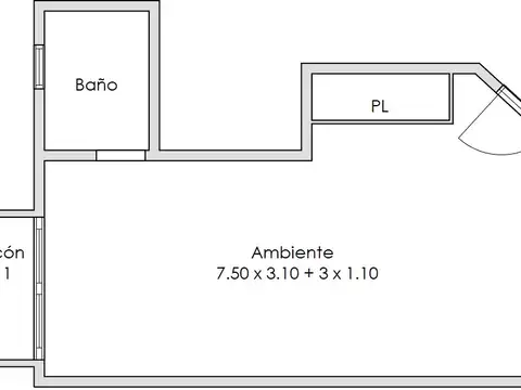 Departamento en Alquiler Apto profesional
