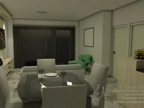 Departamento en Venta de 1 dormitorio