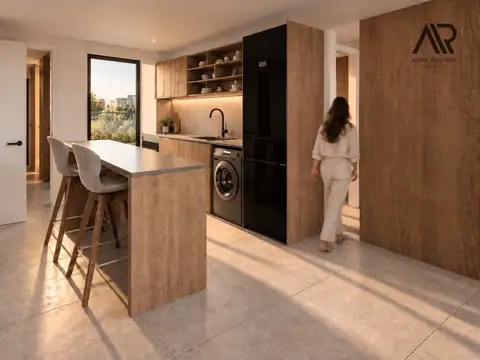 Departamento 2 ambientes con 1 baño