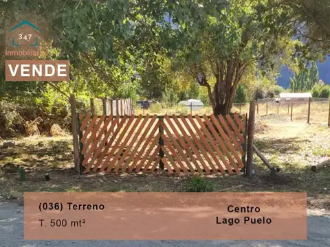 Terreno en Venta en Lago Puelo, Cushamen