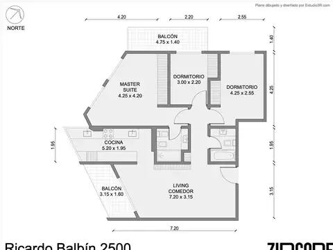 Departamento en Venta en Belgrano R, USD 245.000