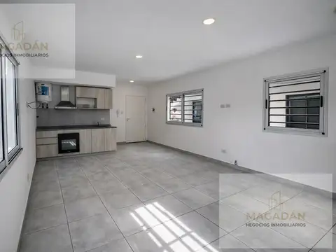 Alquiler-Departamento Mono ambiente 36 m2- al frente - Planta Baja- Villa Luzuriaga