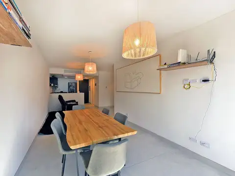 Departamento 2 ambientes con 1 baño