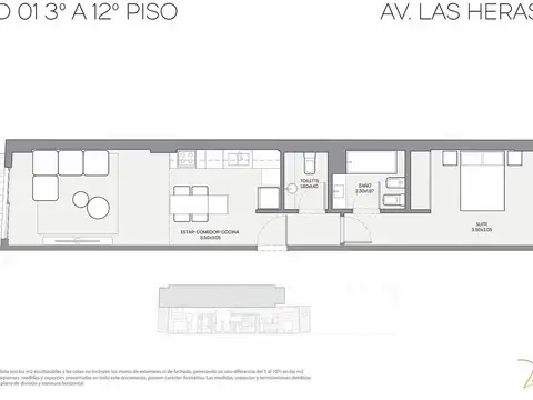 Las Heras Gral. Av. al 1800