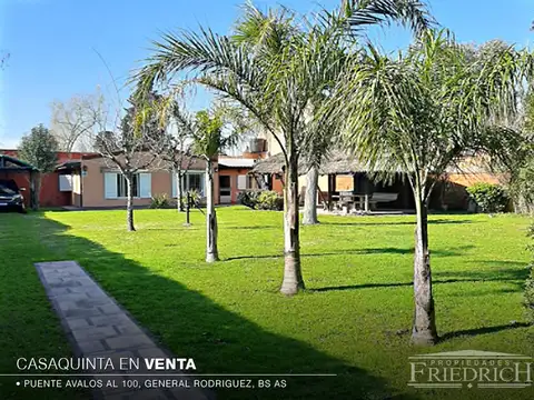 CASAQUINTA EN VENTA EN GENERAL RODRIGUEZ