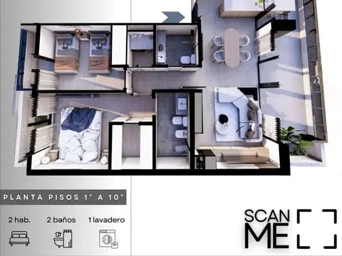 Departamento en Venta Permite mascota