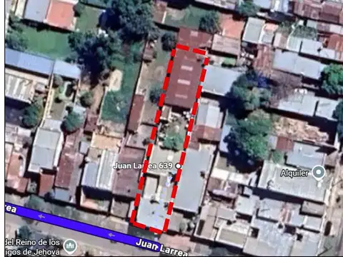 Terreno en Venta de 544,0 m2