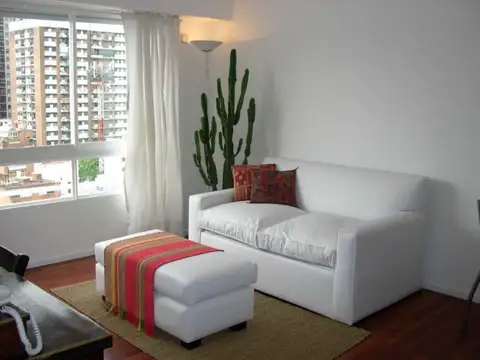 Palermo, Av Santa Fe 3300, piso 15, u$s 900 + luz + gas. 28-03-26 (Alq Min 3 Meses)