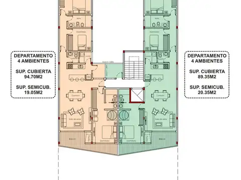 Departamento en Venta al E