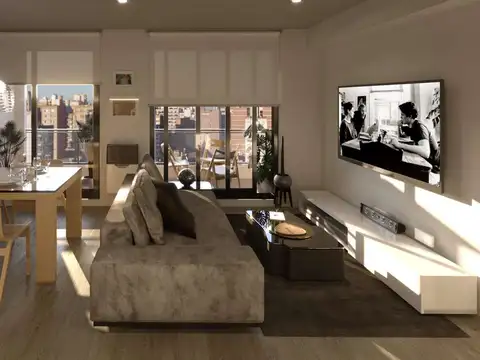 Departamento 3 ambientes con 2 baños