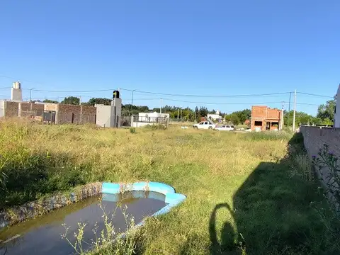 Terreno en Venta 10,55  mts Fondo