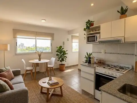 Departamento de 1 dormitorio con balcón en Echesortu