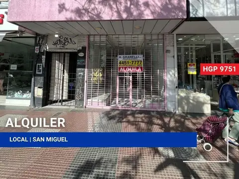 Local en Alquiler en San Miguel, Partido de San Miguel