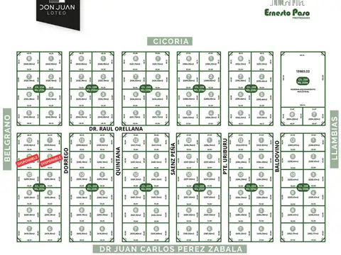 Terreno en venta, Belgrano al 2000, Trenque Lauquen