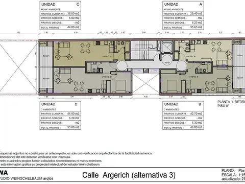 Terreno en Venta 36  mts Fondo